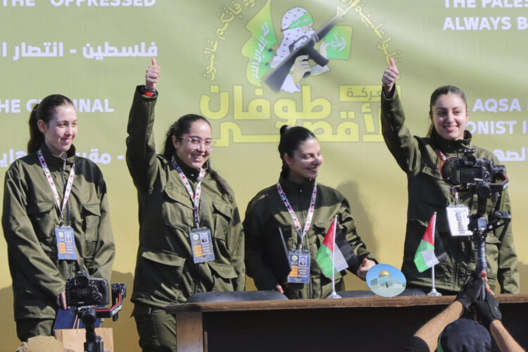 Hamas frees 4 female Israeli soldiers in exchange for 200 Palestinian ...